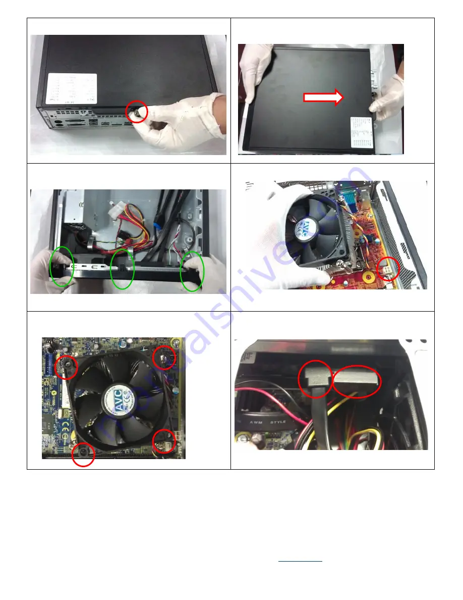 HP ProDesk 400 G2.5 Disassembly Instructions Manual Download Page 3