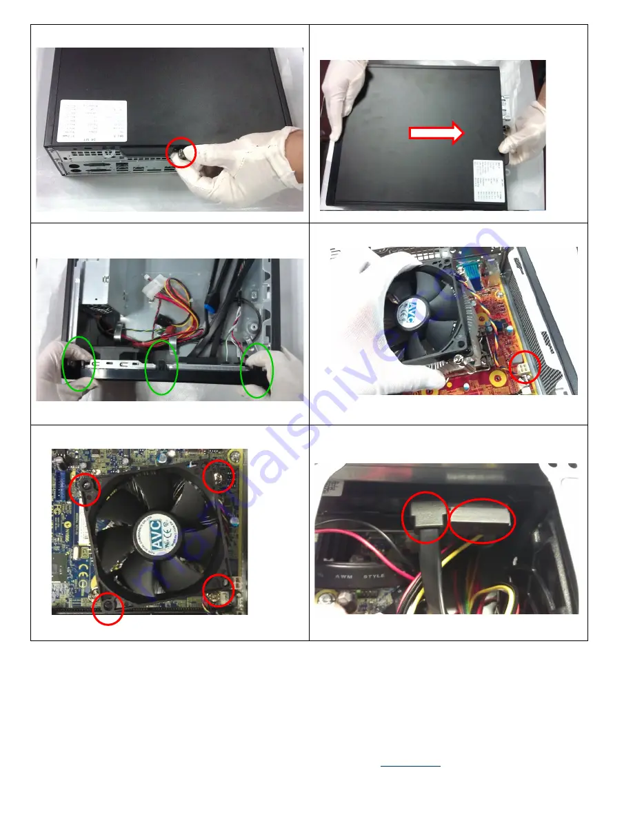 HP ProDesk 400 G3 MT Disassembly Instructions Manual Download Page 3