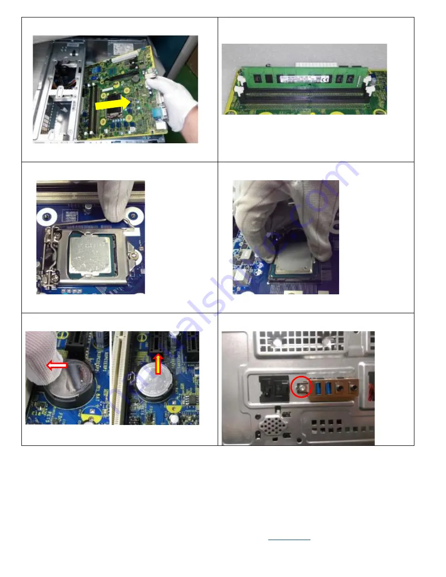 HP ProDesk 480 G3 MT Disassembly Instructions Manual Download Page 5