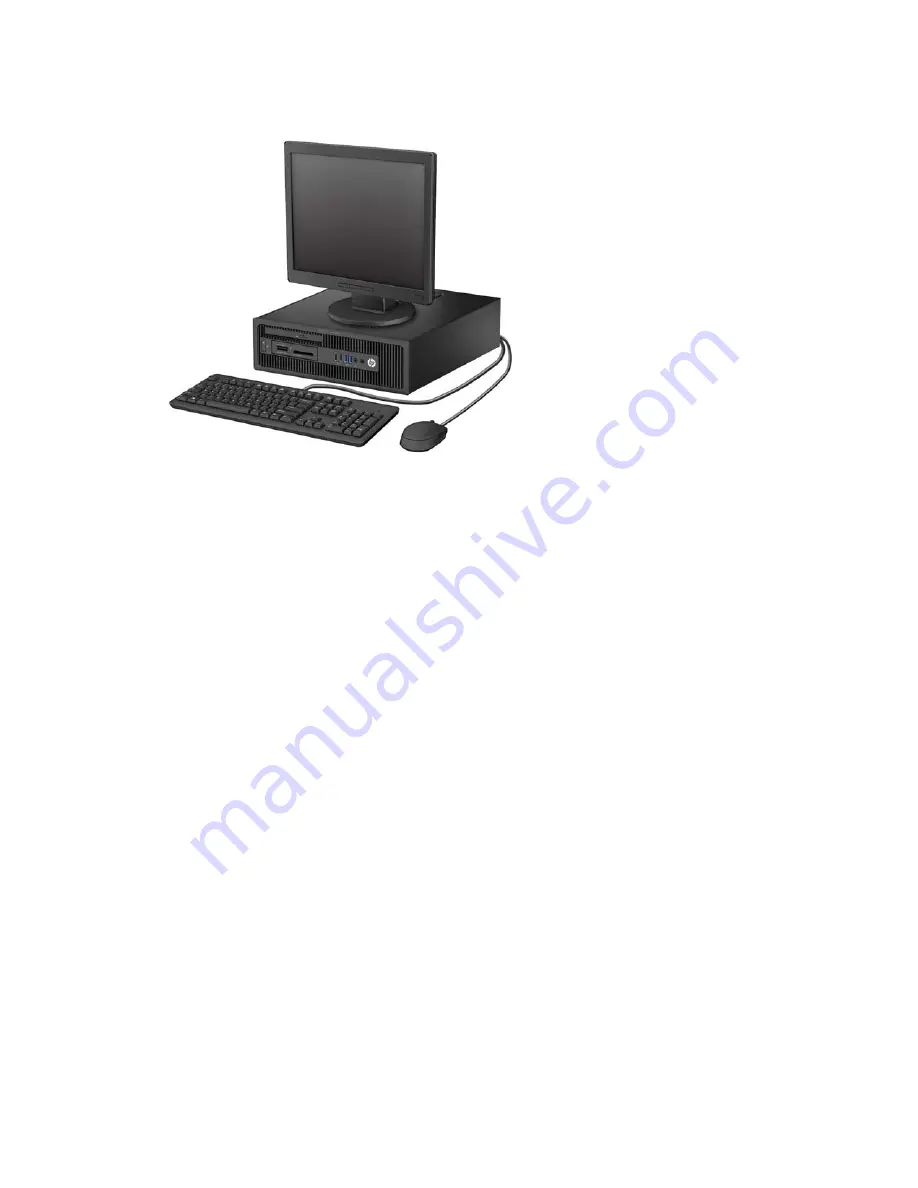 HP ProDesk 600 G1 Small Form Factor Maintenance And Service Manual Download Page 12