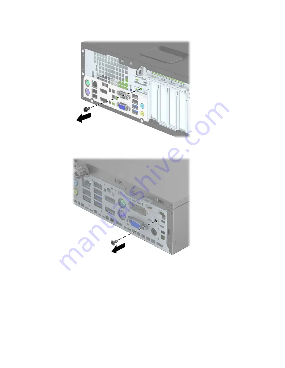 HP ProDesk 600 G1 Small Form Factor Maintenance And Service Manual Download Page 233