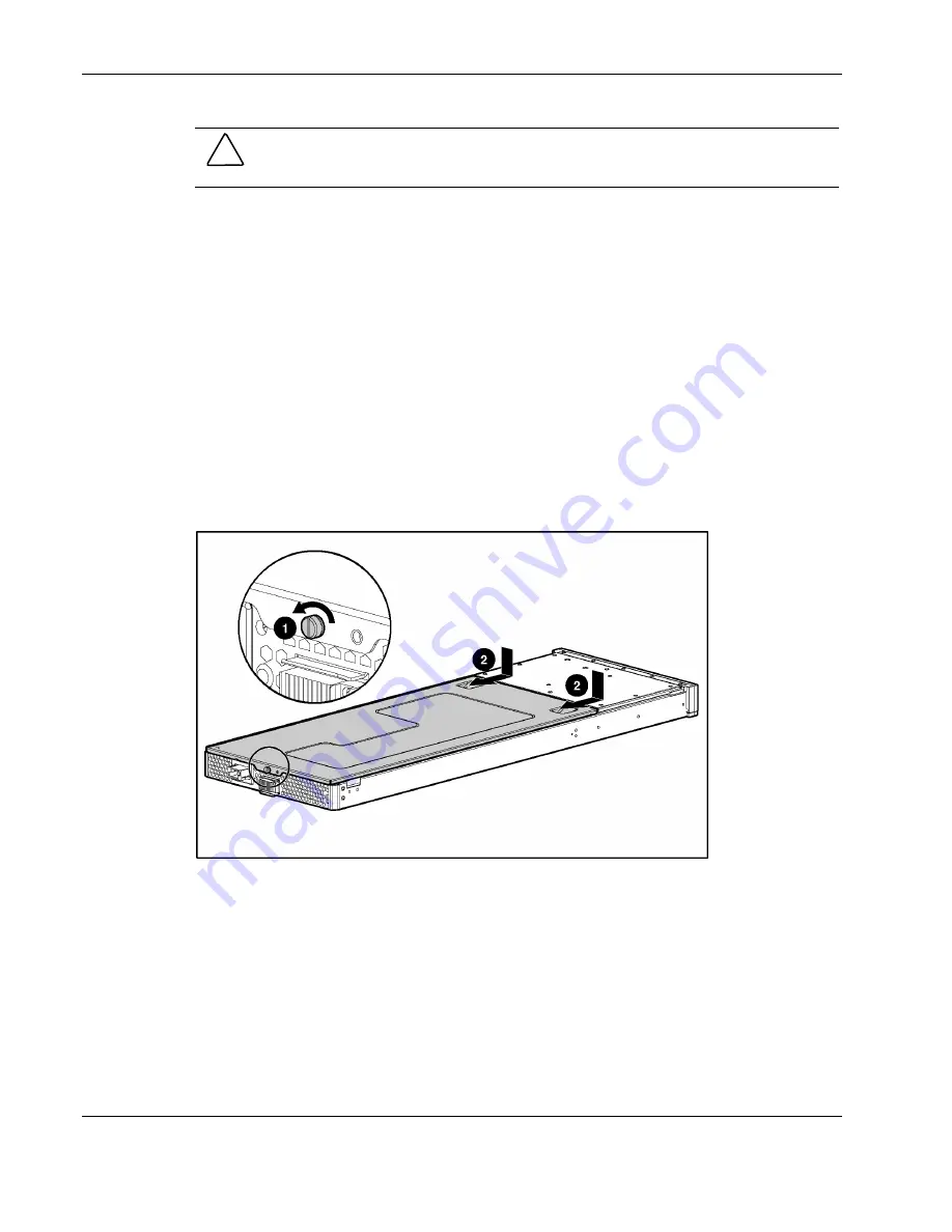 HP ProLiant BL20p Maintenance And Service Manual Download Page 18