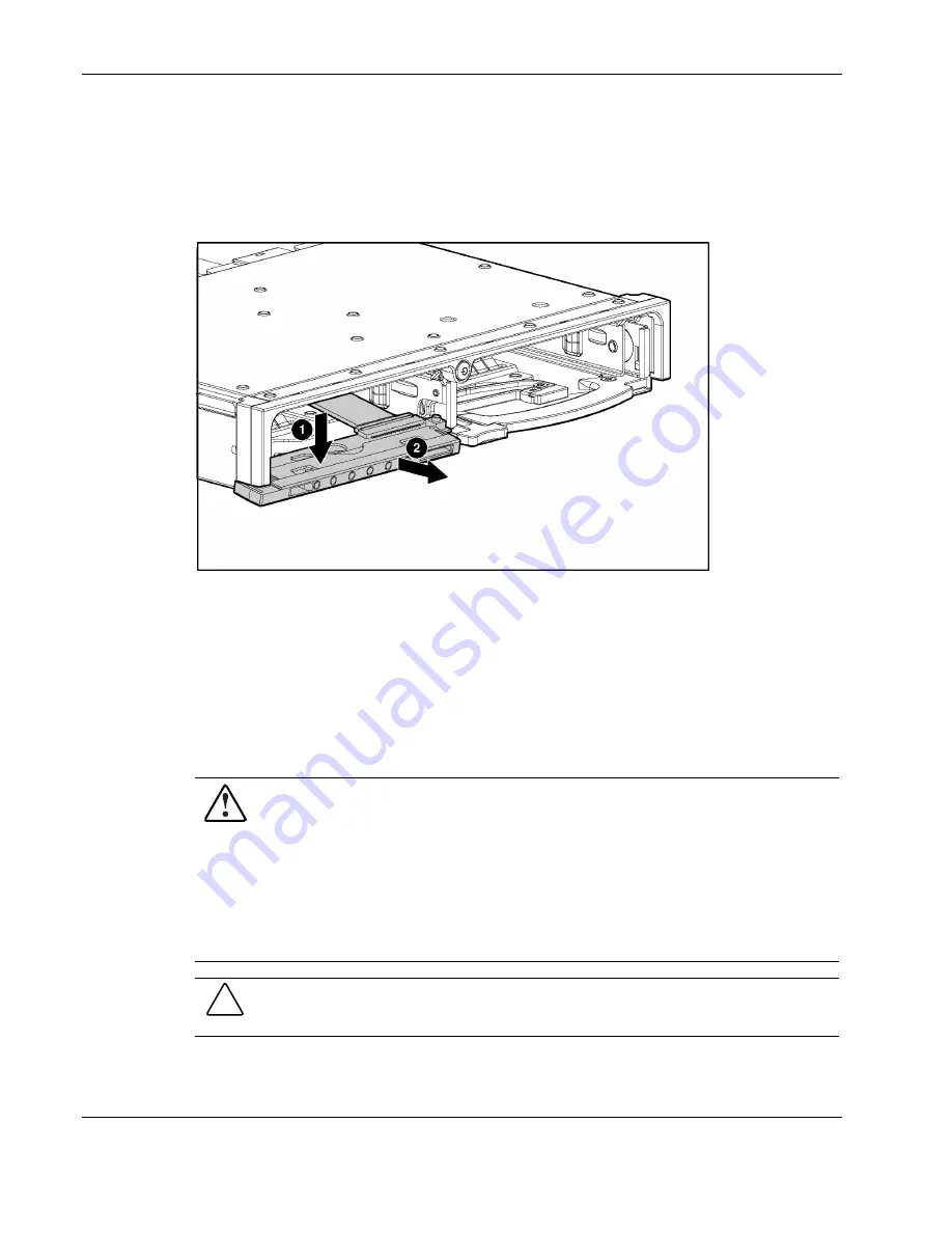 HP ProLiant BL20p Maintenance And Service Manual Download Page 36