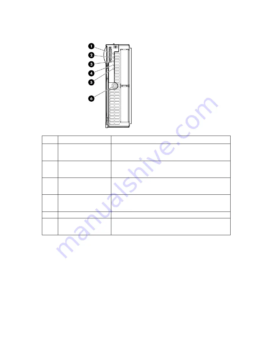 HP ProLiant BL460c G6 User Manual Download Page 7