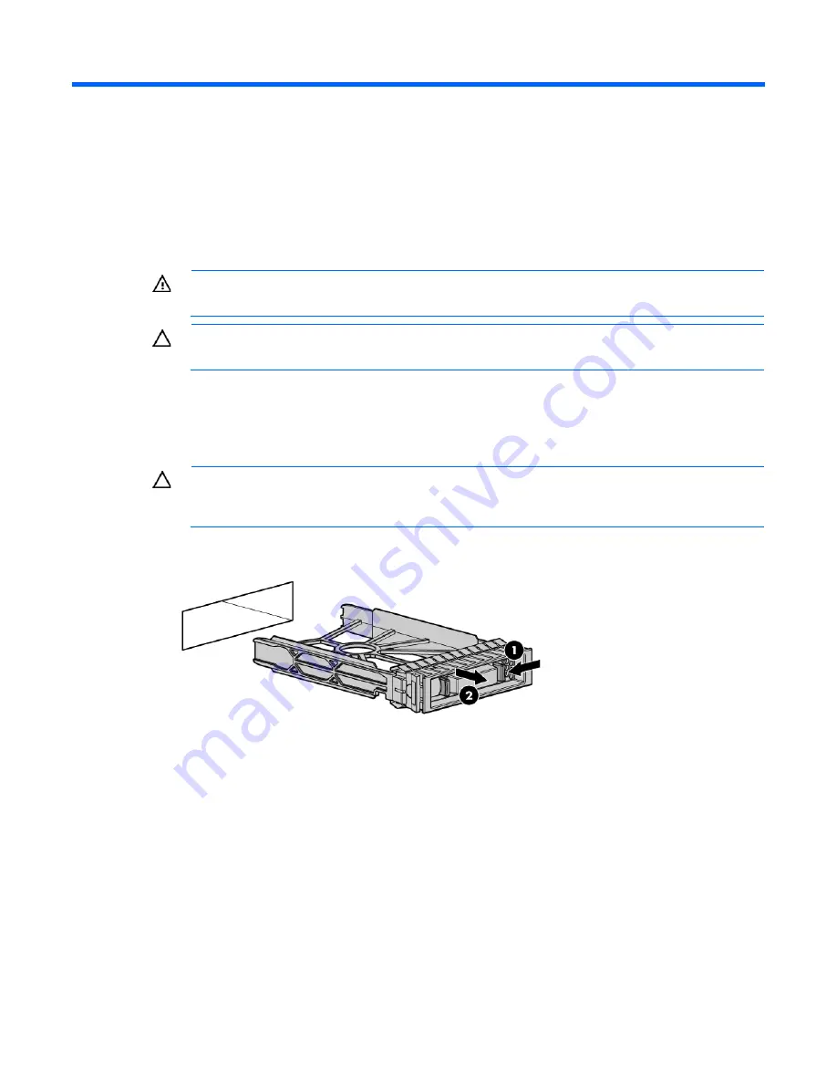 HP ProLiant BL460c G6 User Manual Download Page 21