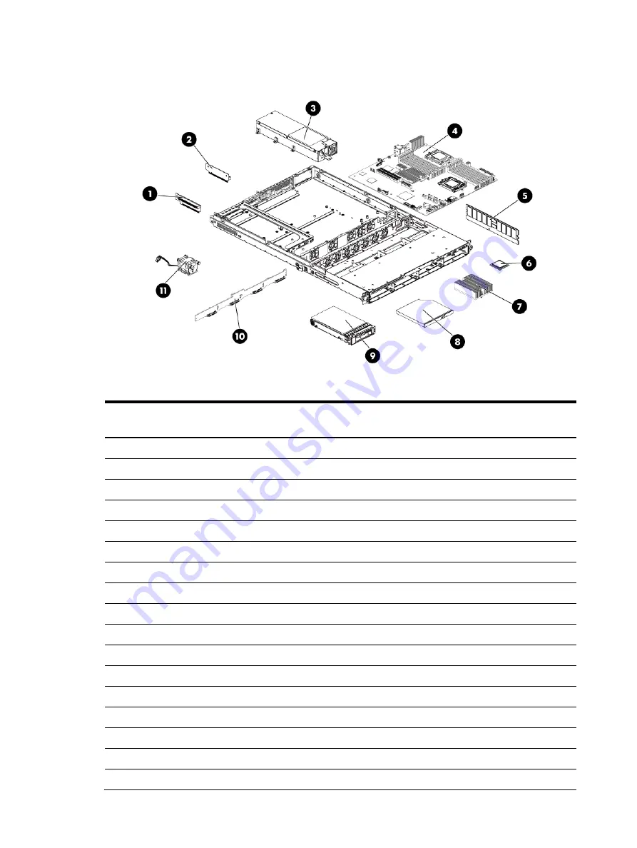 HP ProLiant DL160se - G6 Server Maintenance And Service Manual Download Page 23