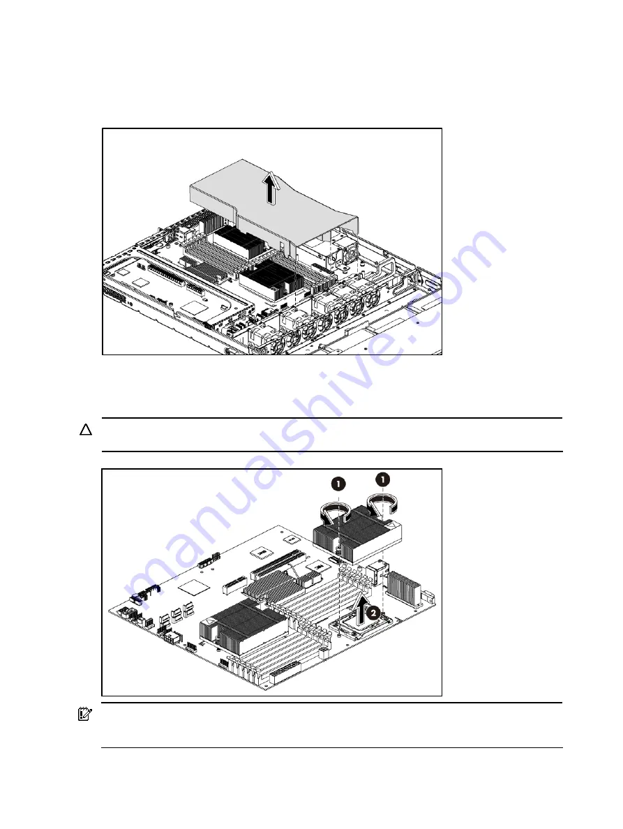 HP ProLiant DL160se - G6 Server Maintenance And Service Manual Download Page 57