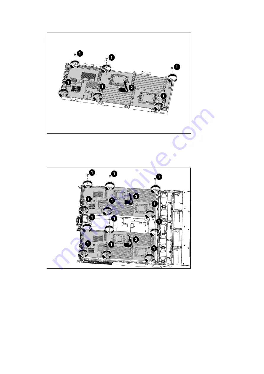 HP ProLiant DL170h G6 Maintenance And Service Manual Download Page 54