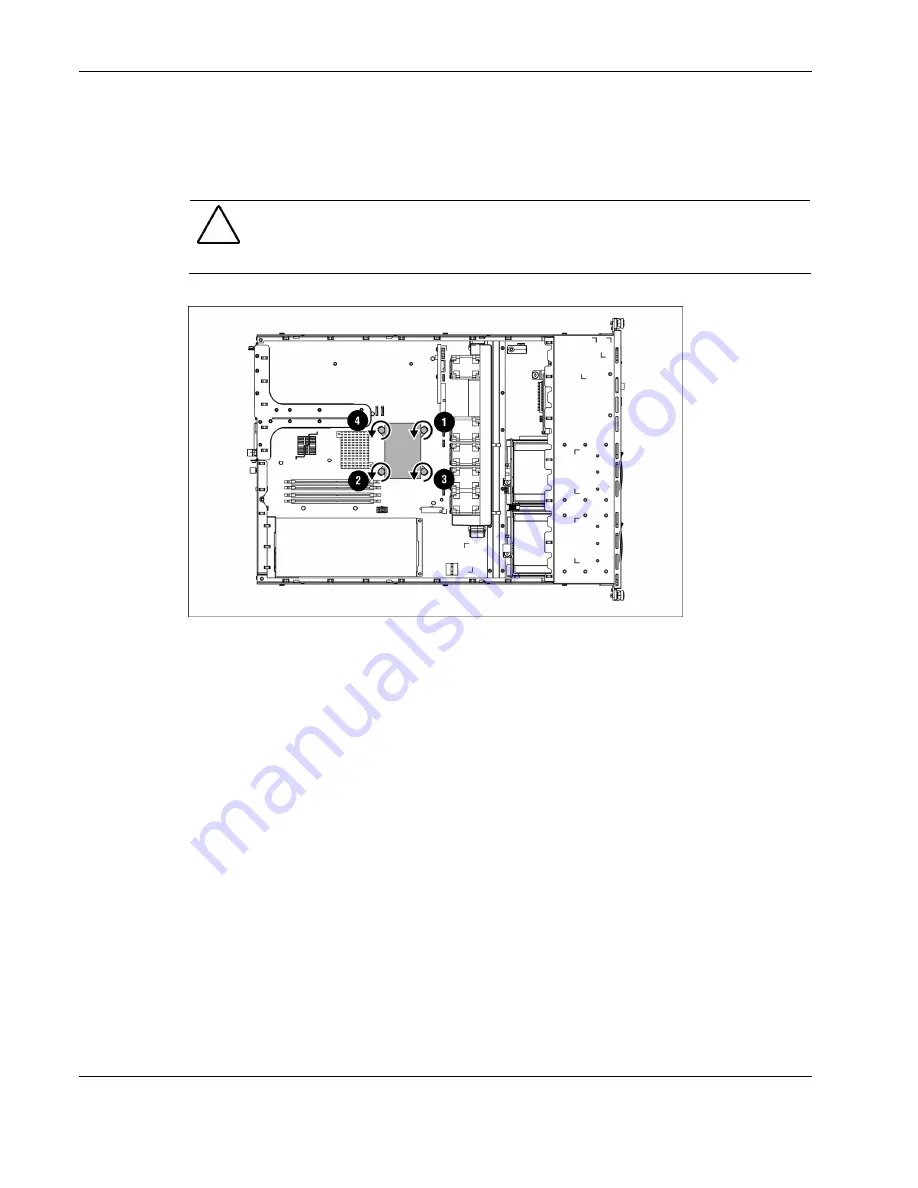 HP ProLiant DL320 Generation 3 Maintenance And Service Manual Download Page 44