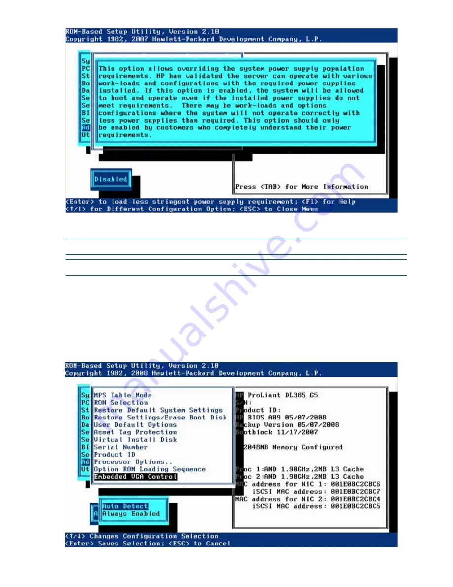 HP ProLiant DL320e Скачать руководство пользователя страница 172