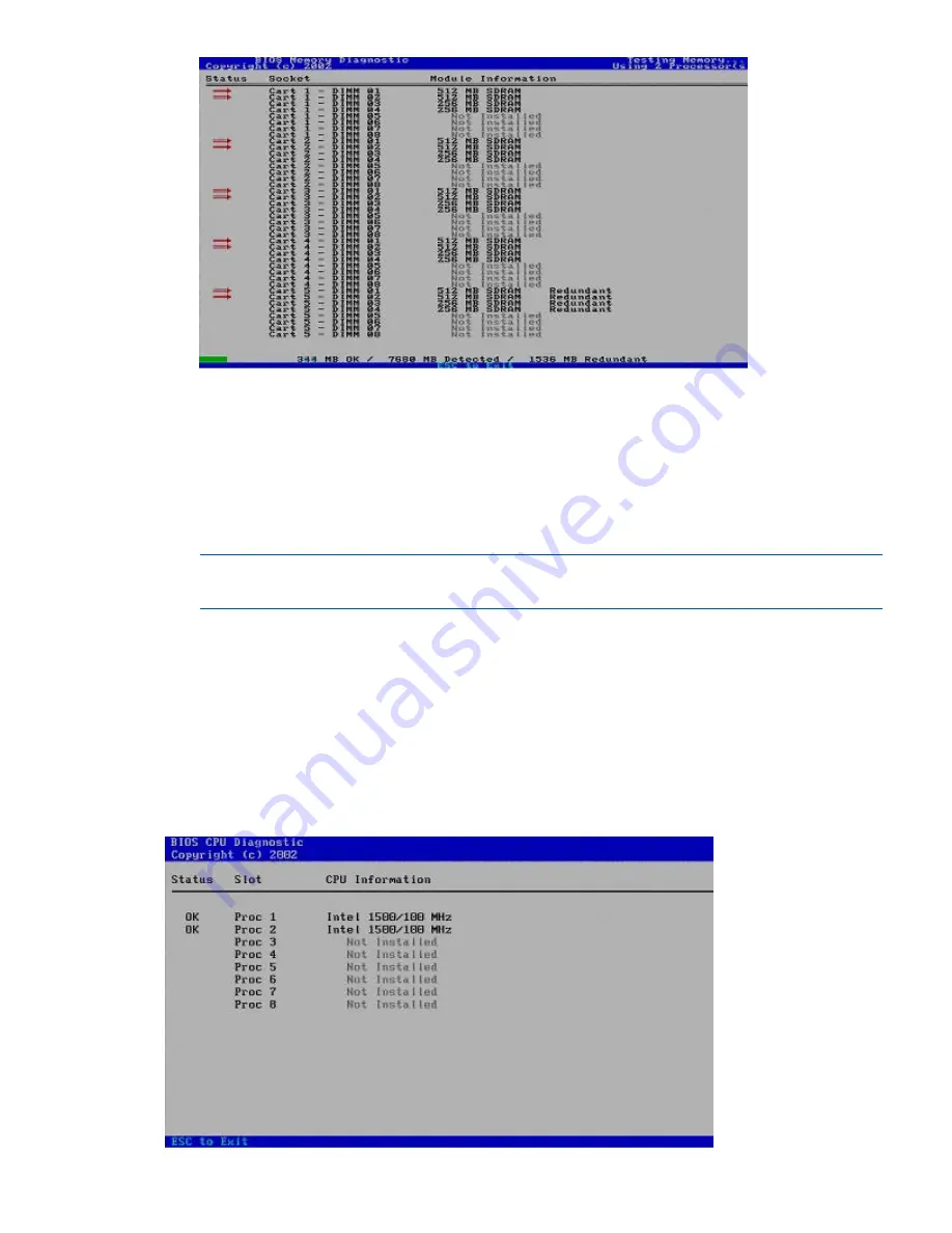 HP ProLiant DL320e Скачать руководство пользователя страница 191