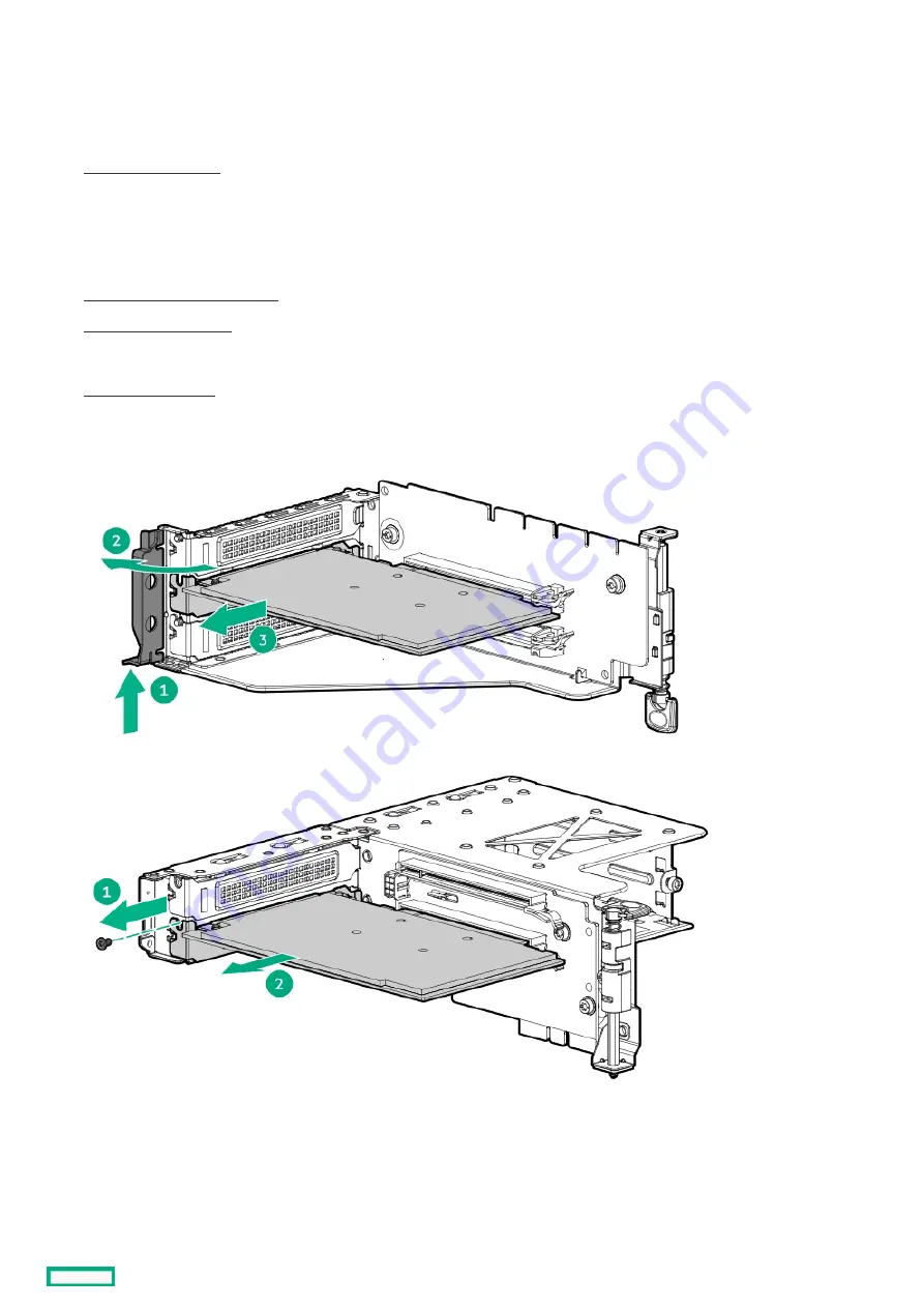 HP ProLiant DL345 Gen10 Plus Maintenance And Service Manual Download Page 110