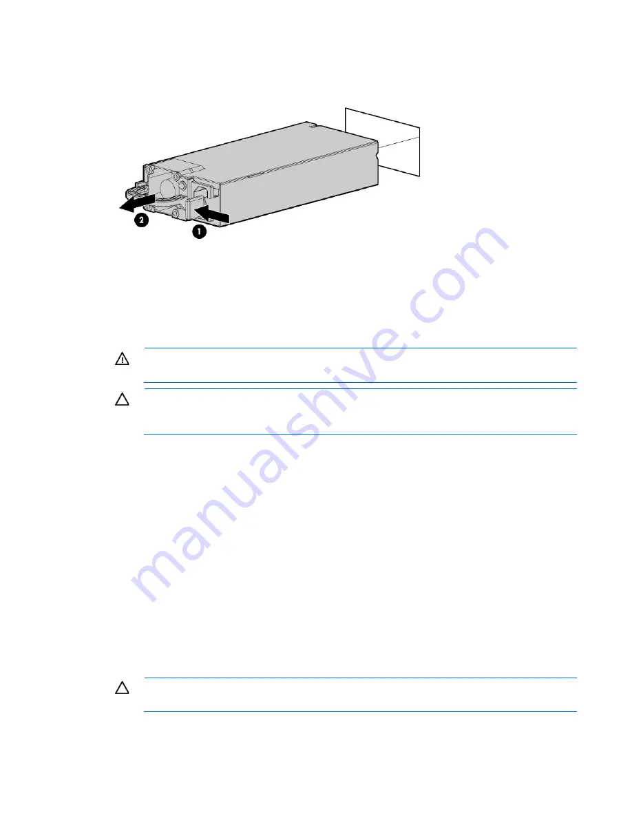 HP ProLiant DL360e Gen8 Maintenance And Service Manual Download Page 35