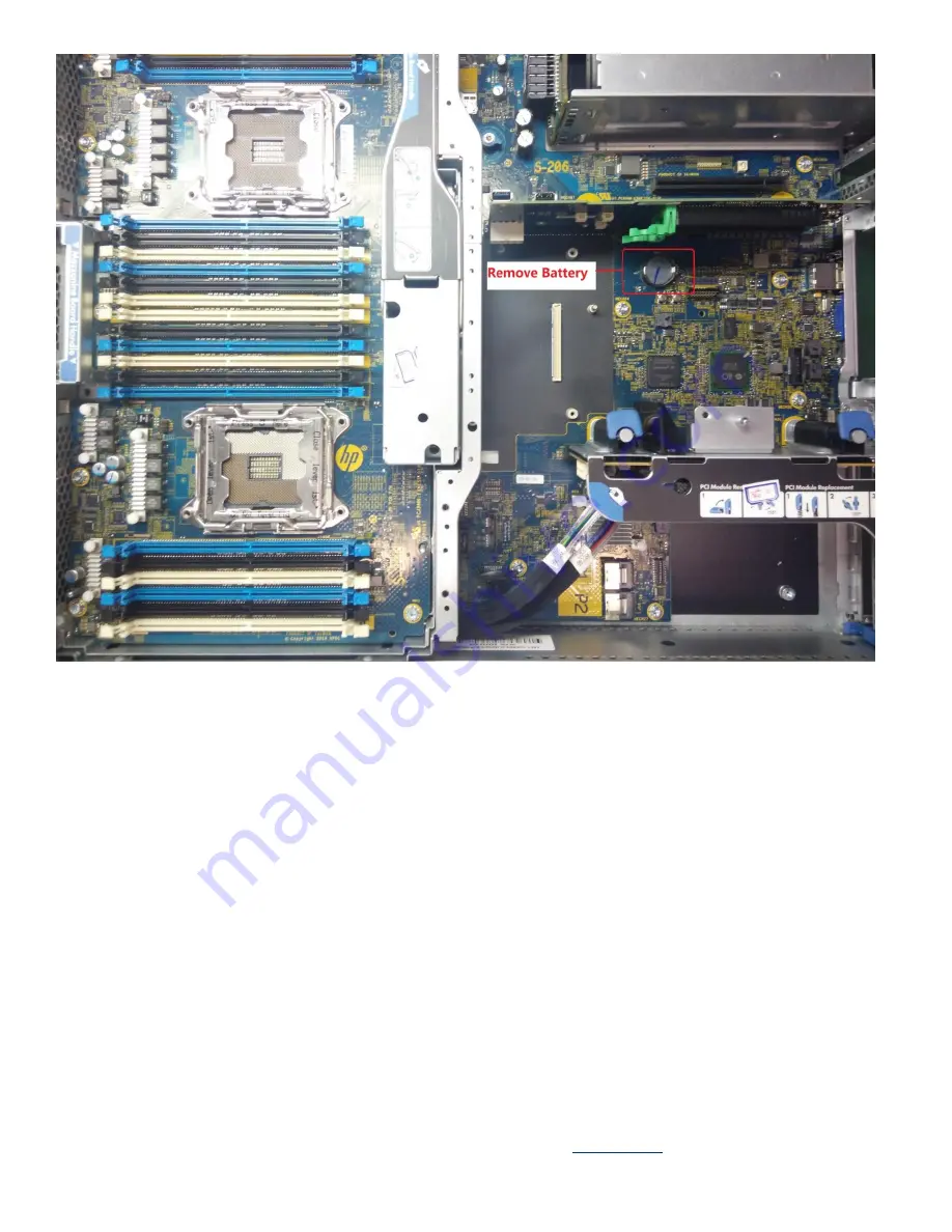 HP ProLiant DL560  Gen 9 Disassembly Instructions Manual Download Page 4