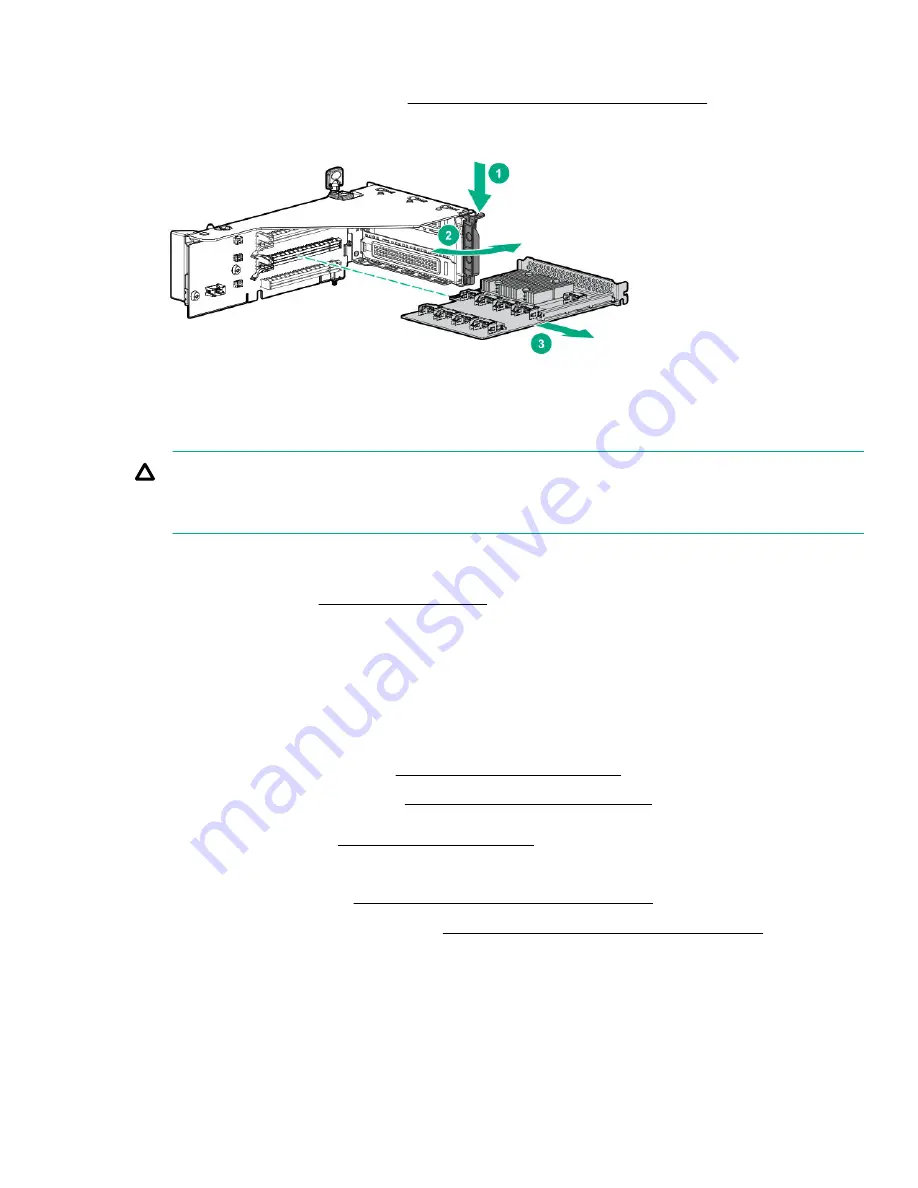 HP ProLiant DL560 Gen10 Maintenance And Service Manual Download Page 55