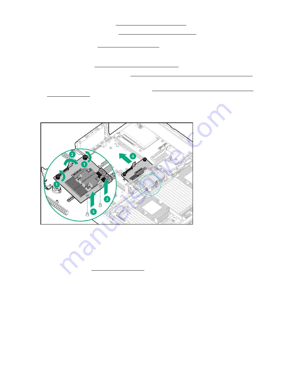 HP ProLiant DL560 Gen10 Maintenance And Service Manual Download Page 66