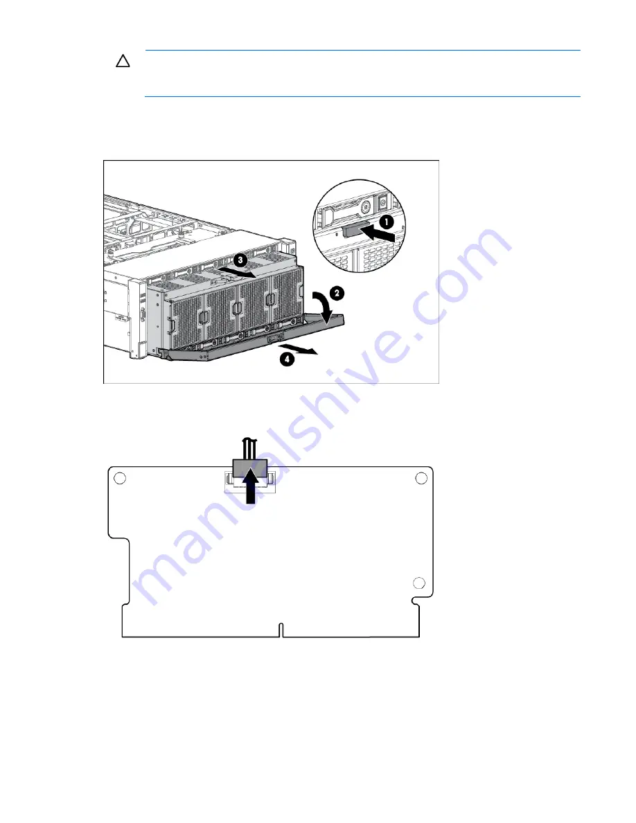 HP ProLiant DL580 Gen8 Maintenance And Service Manual Download Page 46