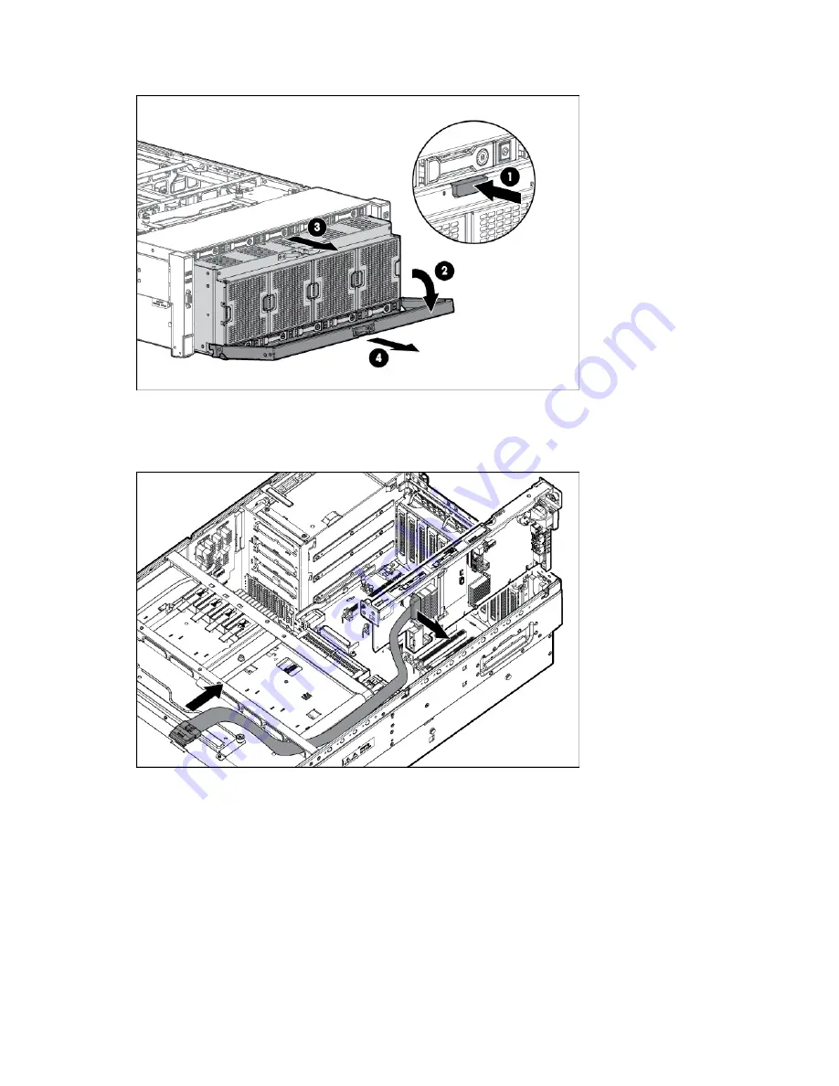 HP ProLiant DL580 Gen8 Maintenance And Service Manual Download Page 60