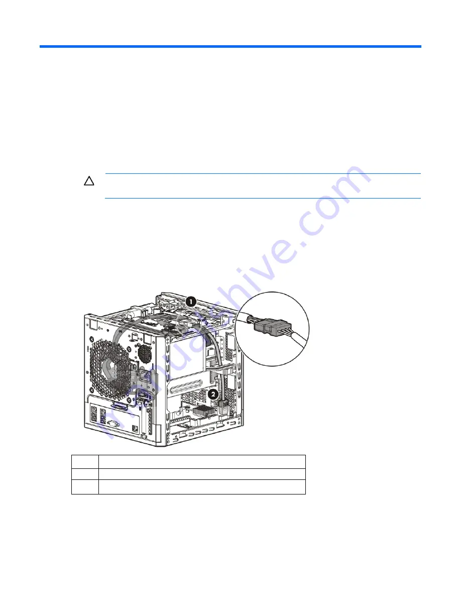 HP ProLiant MicroServer Gen8 Maintenance And Service Manual Download Page 76