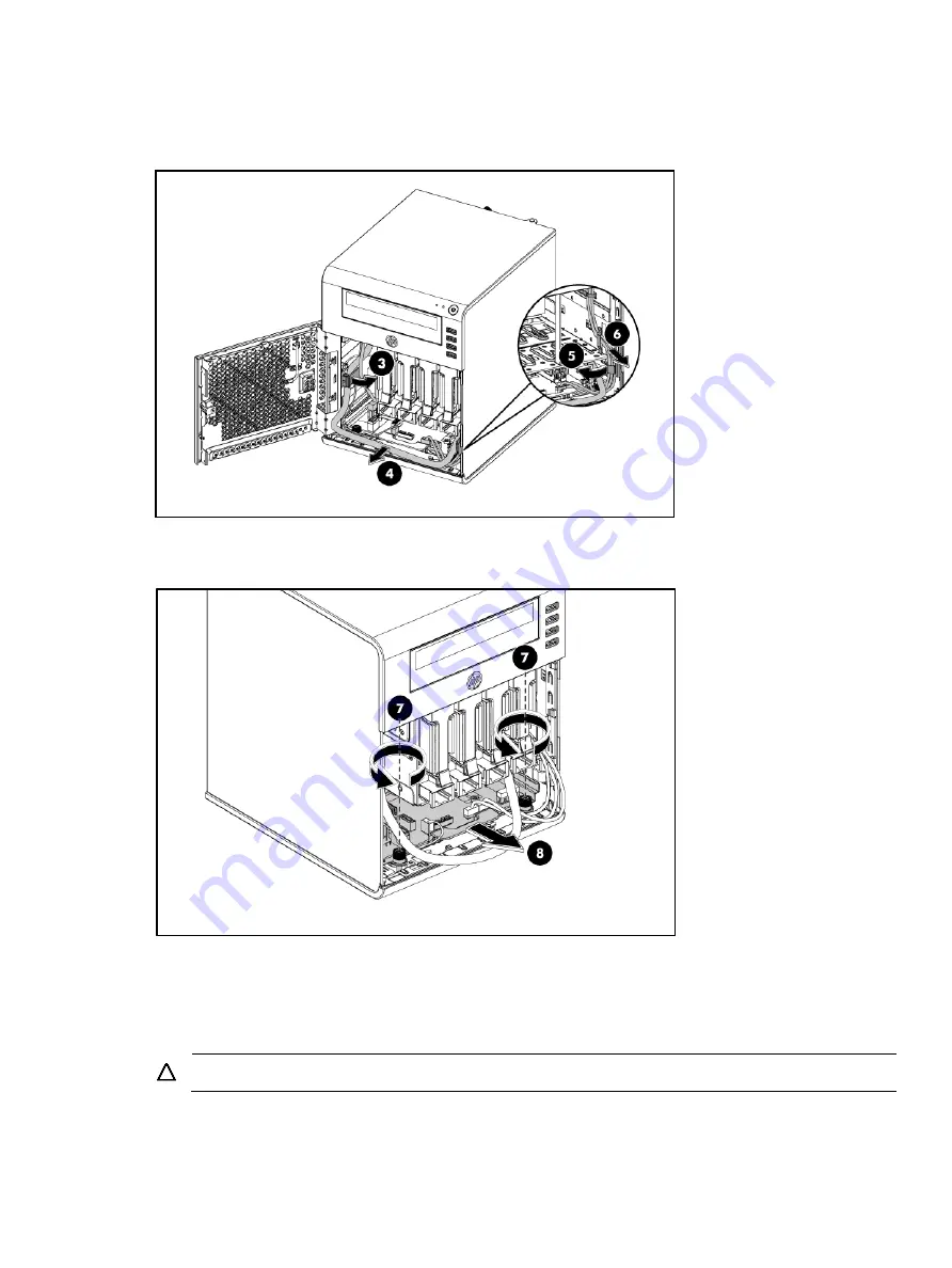 HP ProLiant MicroServer Maintenance And Service Manual Download Page 43