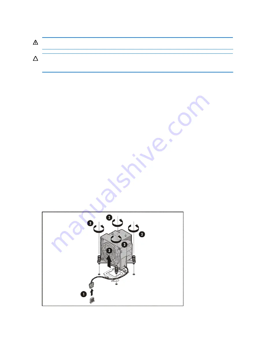 HP ProLiant ML110 G6 Maintenance And Service Manual Download Page 45