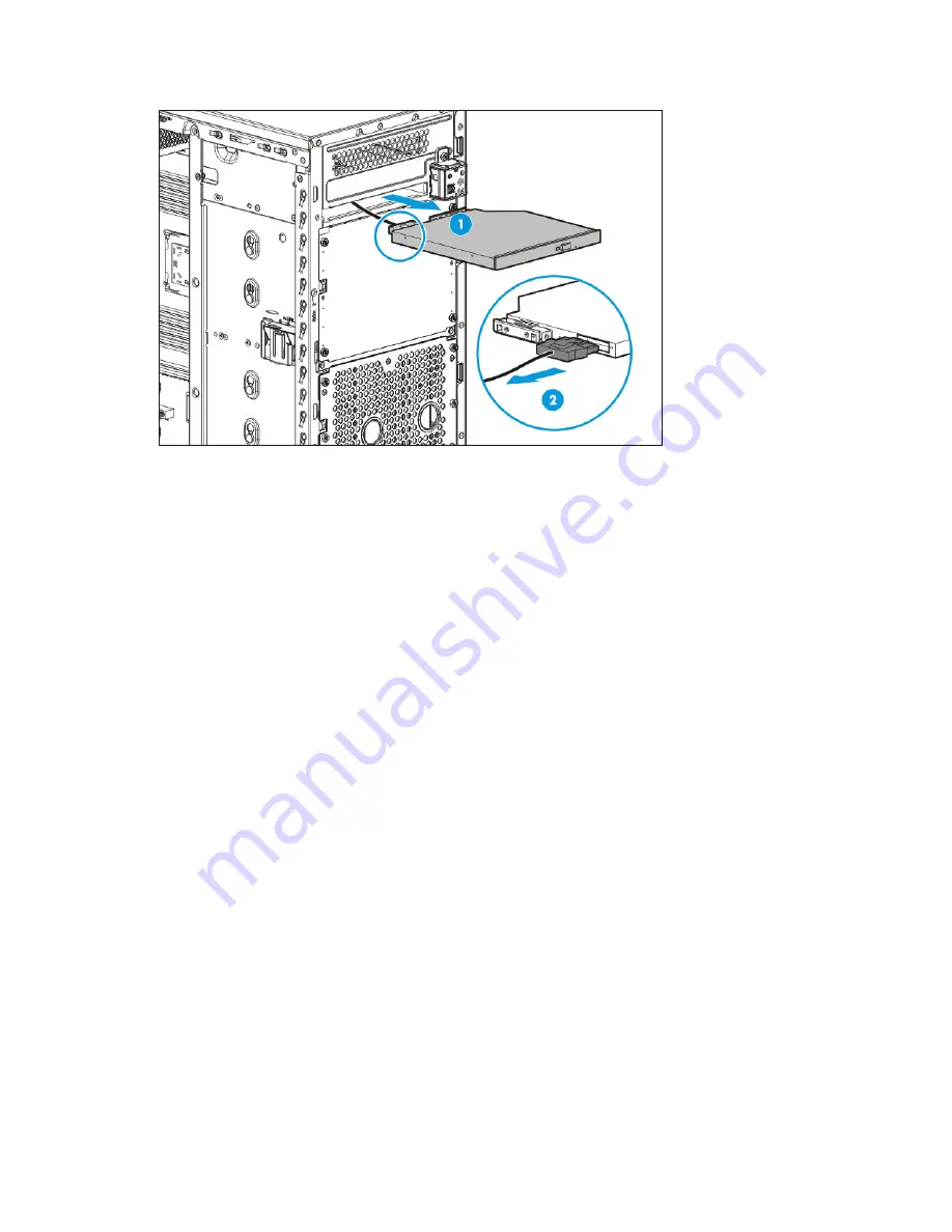 HP ProLiant ML110 Gen9 Maintenance And Service Manual Download Page 36