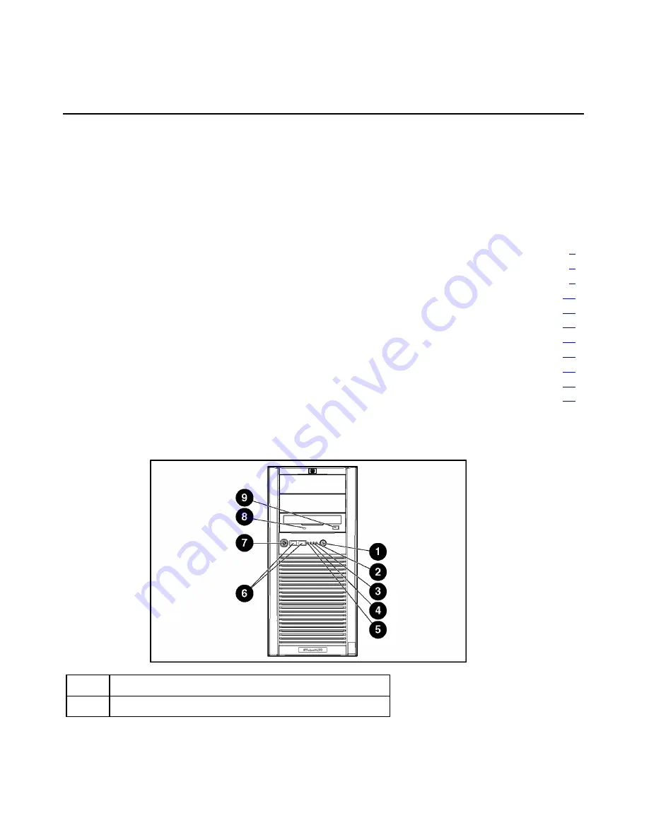 HP ProLiant ML310 Generation 5p User Manual Download Page 7