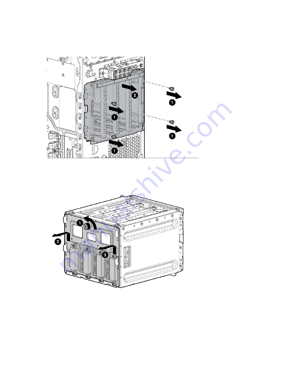 HP ProLiant ML310e User Manual Download Page 34