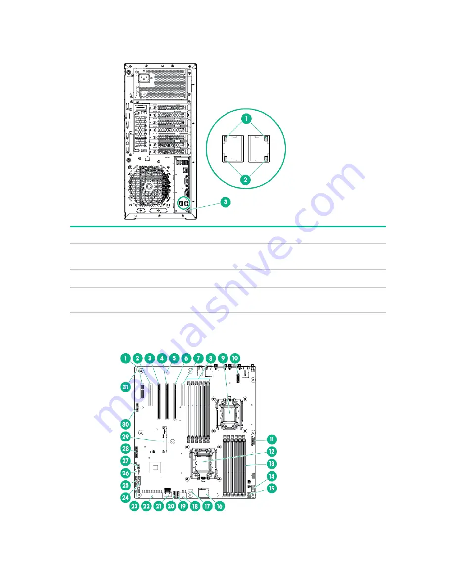 HP ProLiant ML350e Gen8 Maintenance And Service Manual Download Page 65