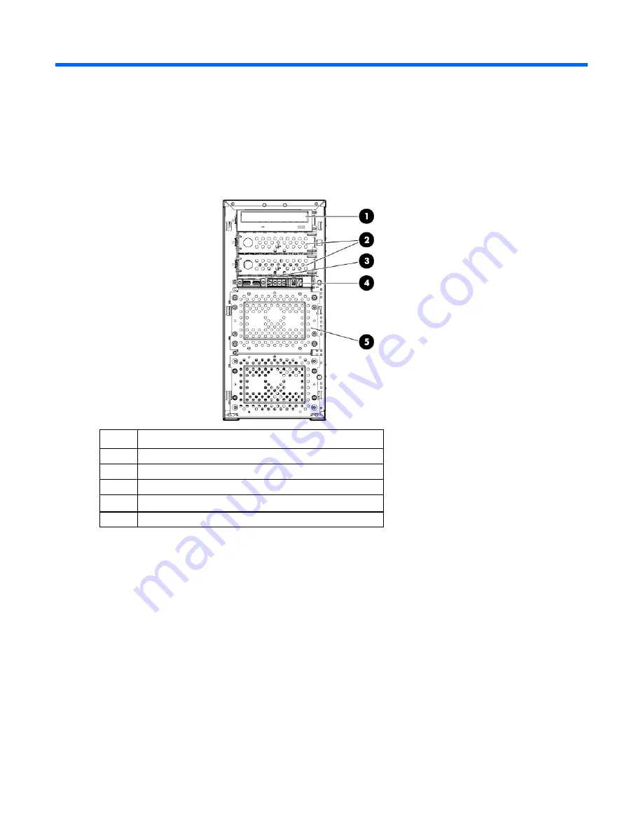 HP ProLiant ML350e Gen8 User Manual Download Page 7