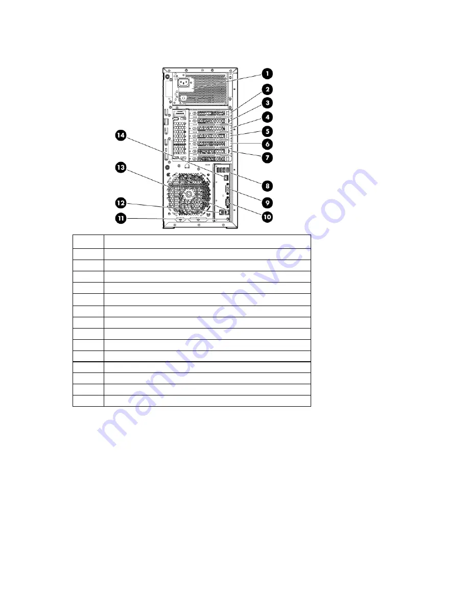 HP ProLiant ML350e Gen8 User Manual Download Page 10