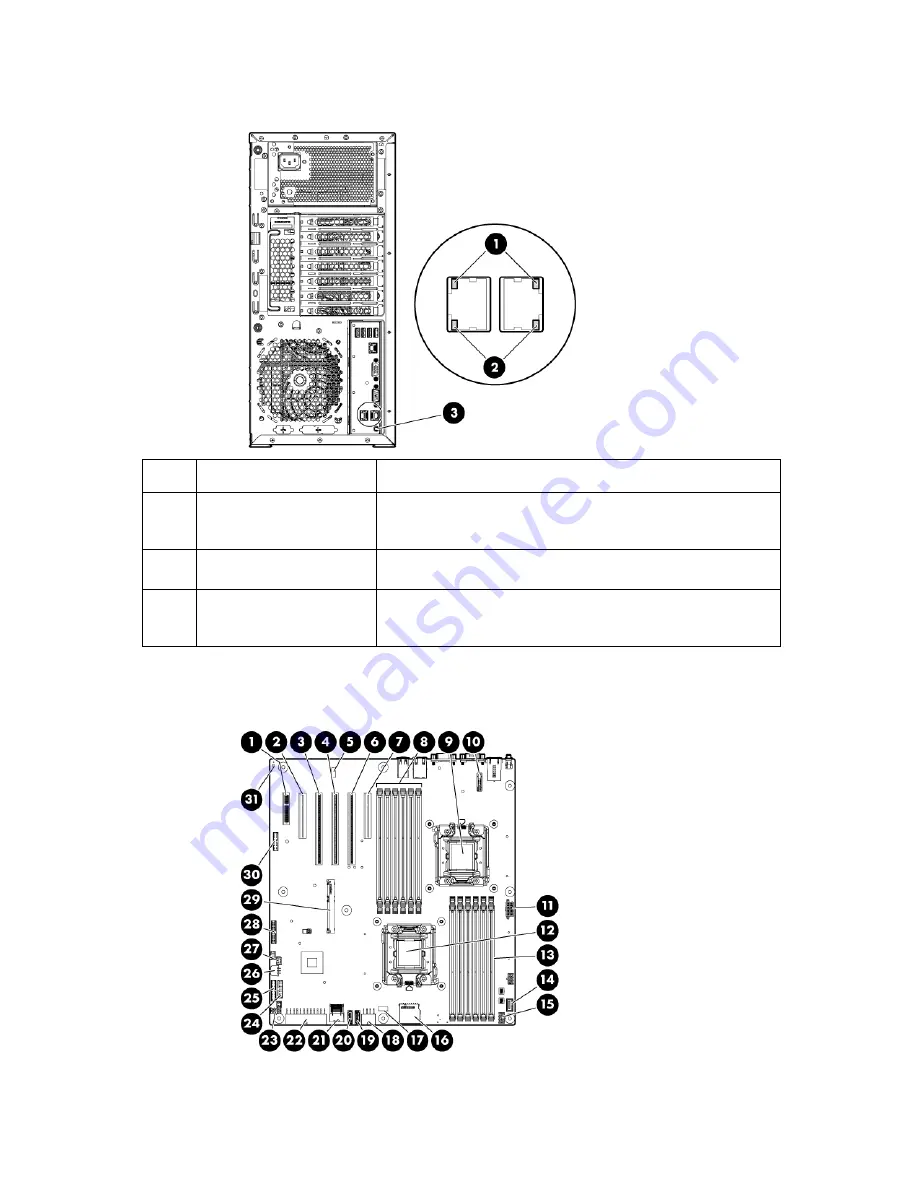 HP ProLiant ML350e Gen8 User Manual Download Page 11