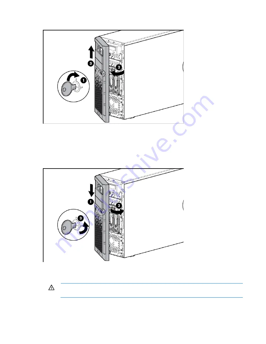 HP ProLiant ML350e Gen8 User Manual Download Page 25