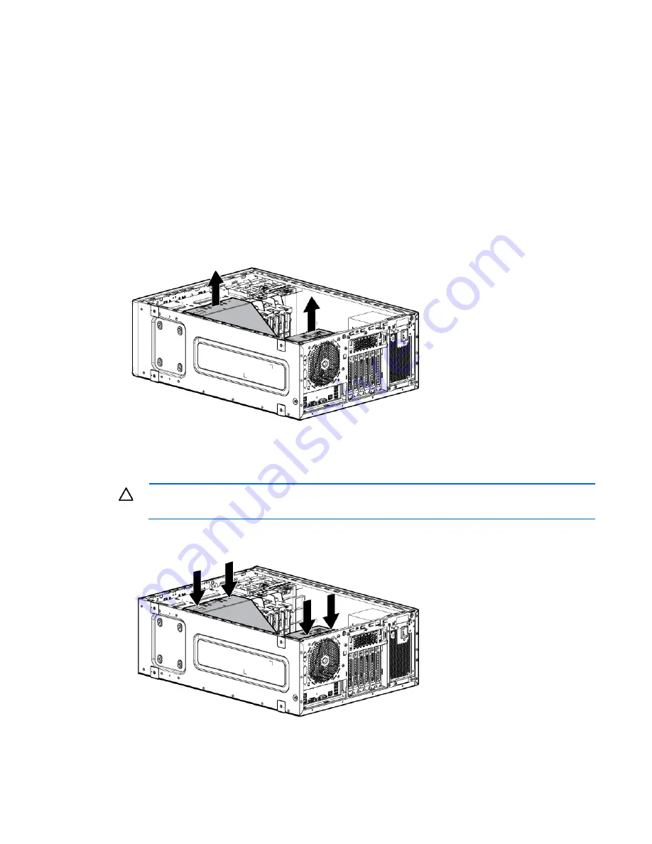 HP ProLiant ML350e Gen8 User Manual Download Page 28