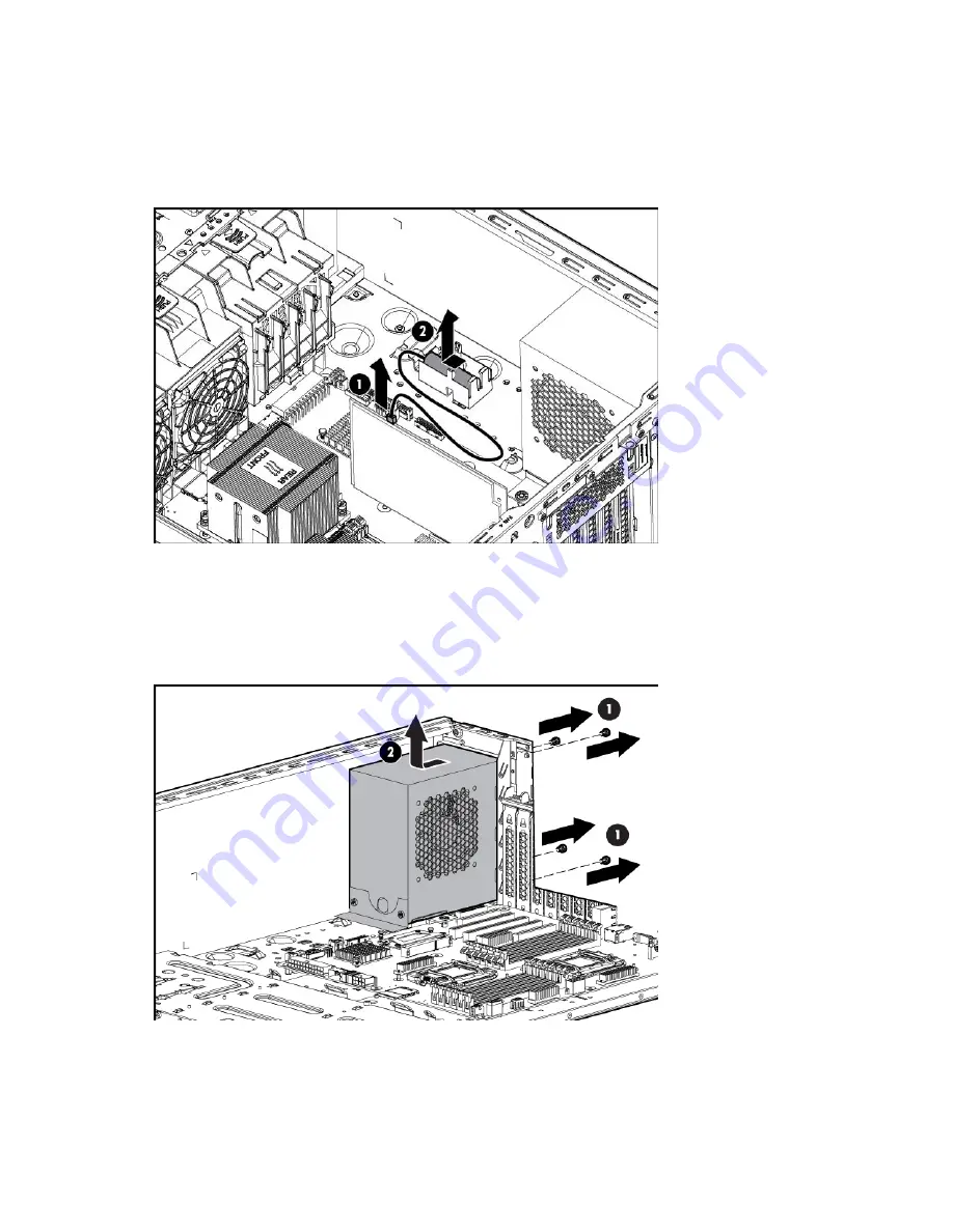 HP ProLiant ML350e Gen8 User Manual Download Page 73