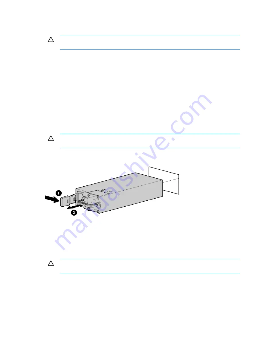 HP ProLiant ML350p Gen8 Maintenance And Service Manual Download Page 41