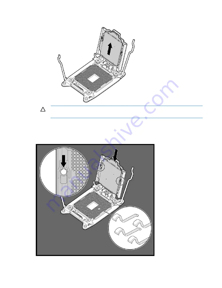 HP ProLiant ML350p Gen8 Maintenance And Service Manual Download Page 61