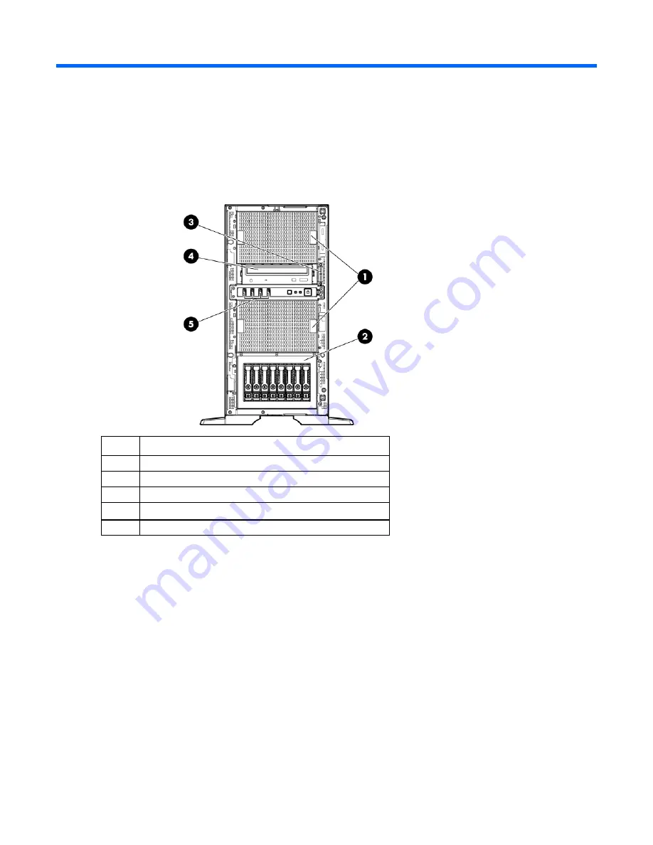 HP ProLiant ML350p Gen8 Maintenance And Service Manual Download Page 77