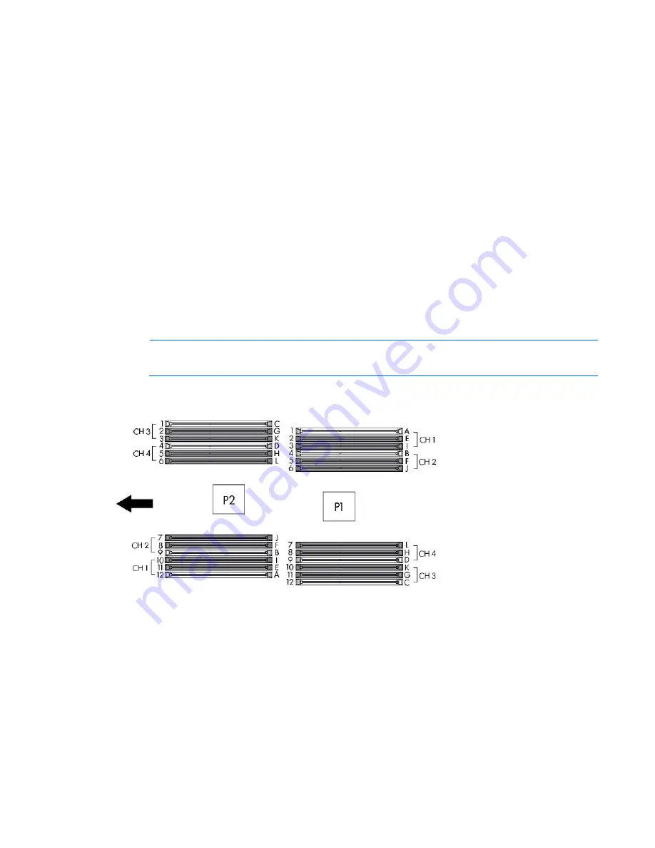 HP ProLiant ML350p Gen8 Maintenance And Service Manual Download Page 83