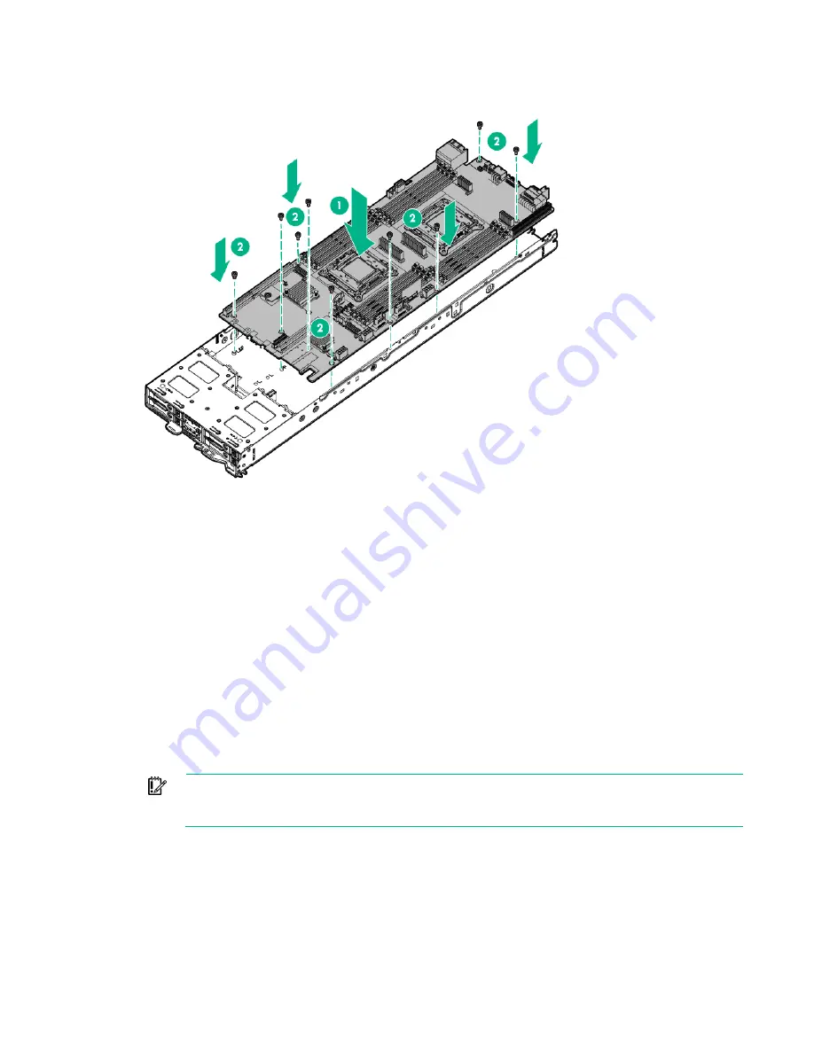 HP ProLiant XL230a Gen9 Maintenance And Service Manual Download Page 49