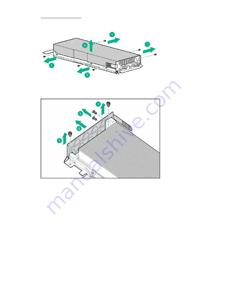 HP ProLiant XL270d Gen9 Maintenance And Service Manual Download Page 48