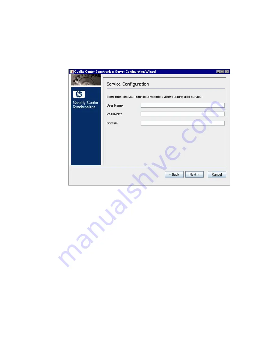 HP Quality Center Synchronizer 1.2 User Manual Download Page 20