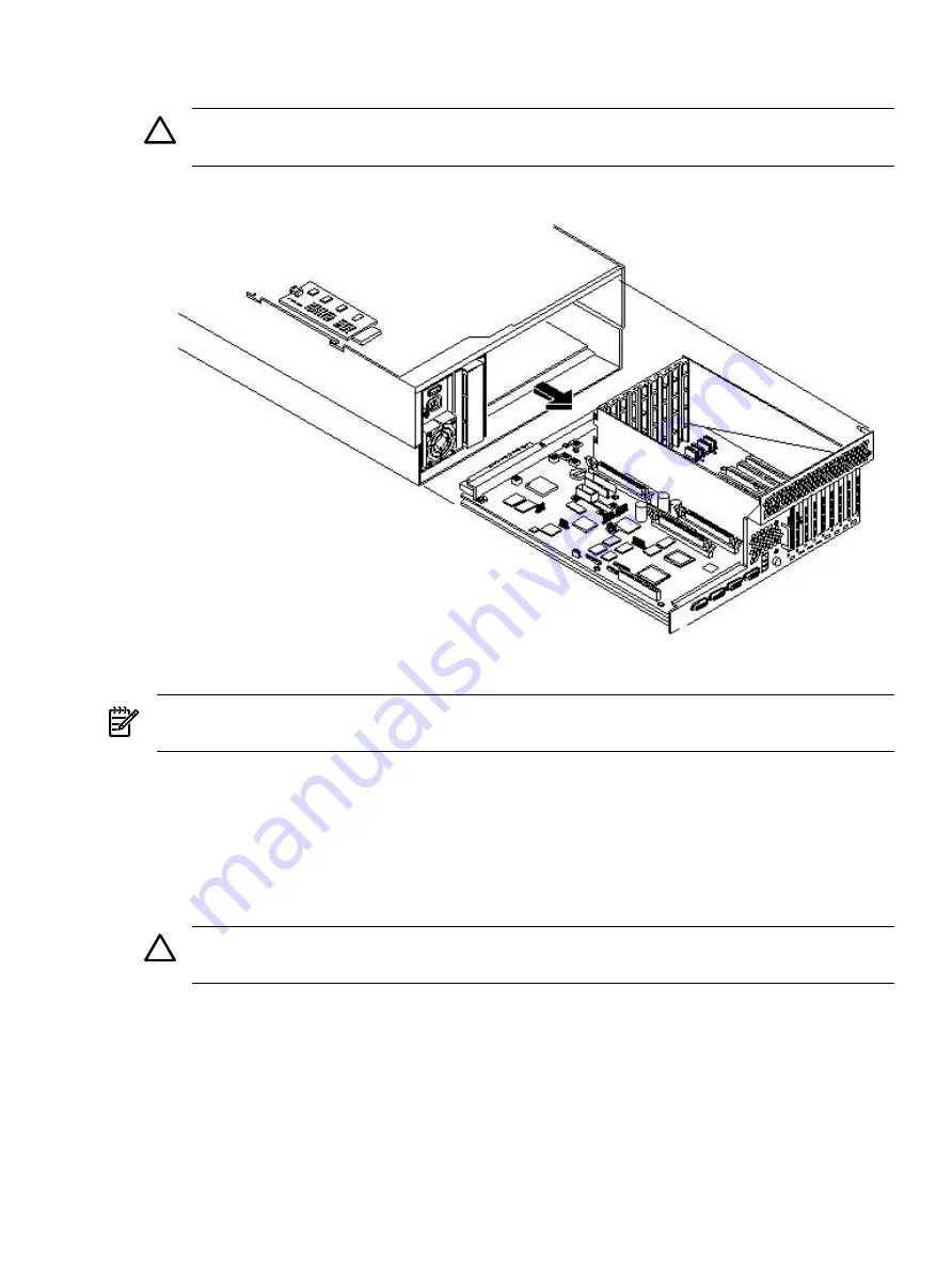 HP rp4410 Service Manual Download Page 71