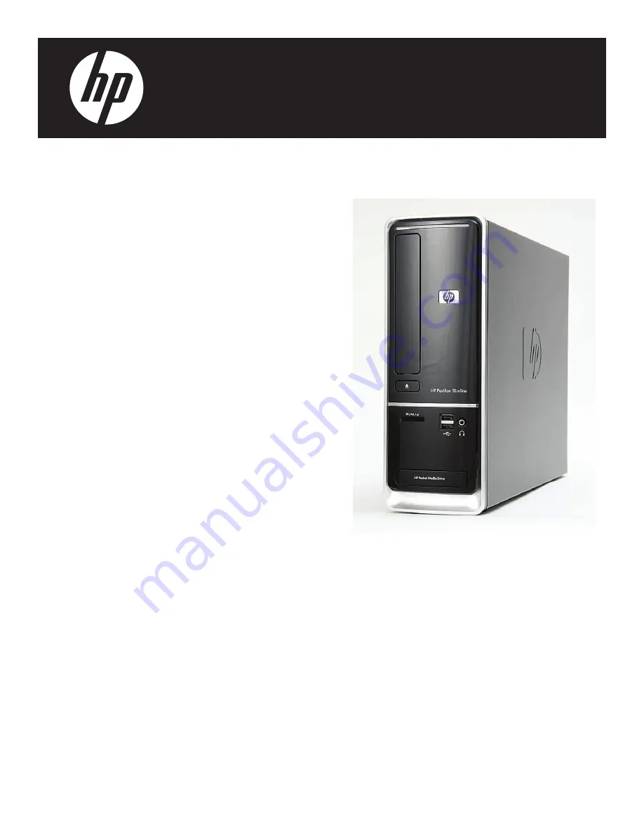 HP s5120f - Pavilion - Slimline Supplementary Manual Download Page 9