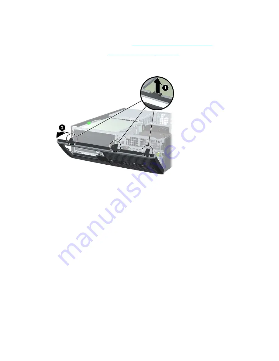 HP SignagePlayer mp8000r Maintenance And Service Manual Download Page 54