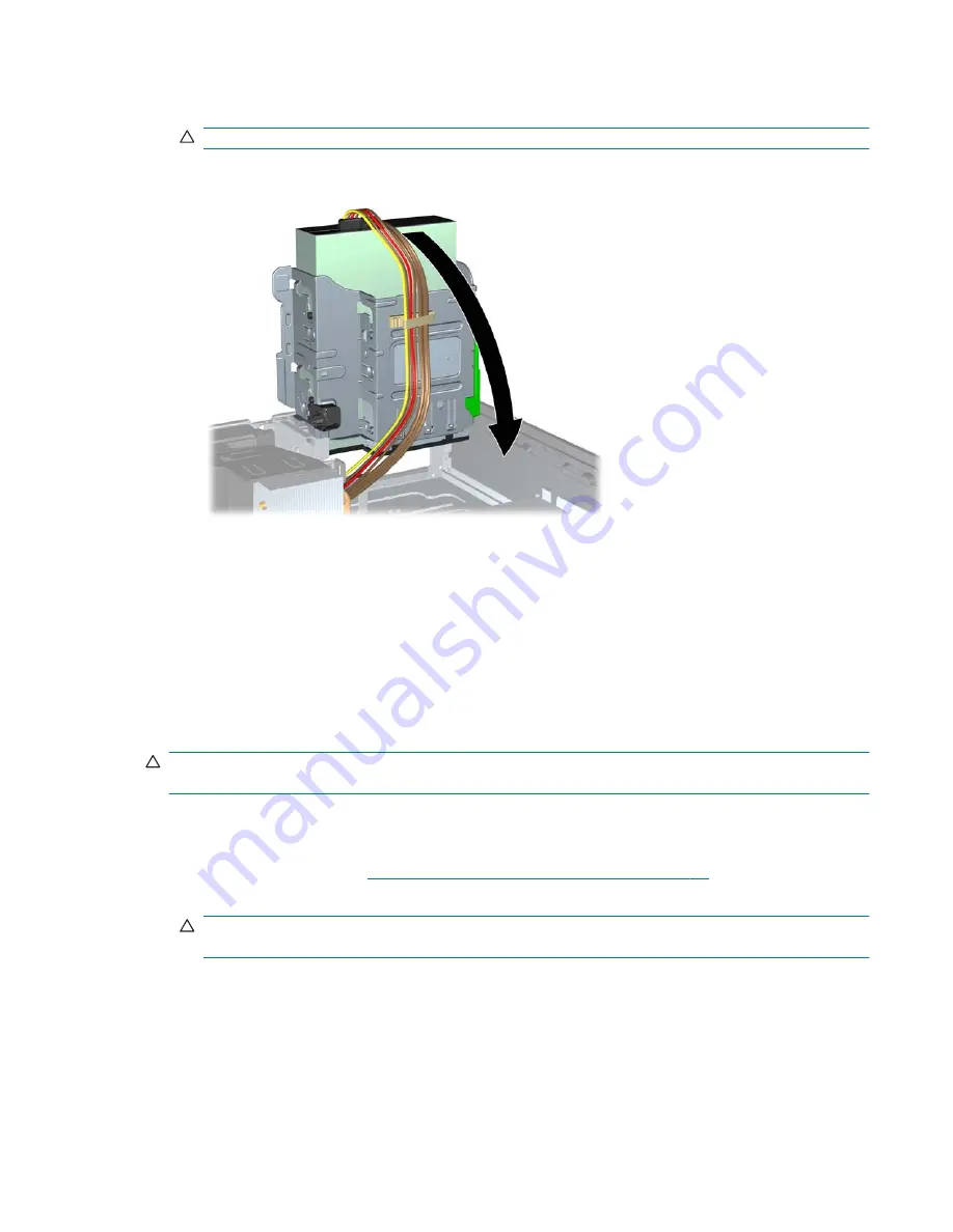 HP SignagePlayer mp8000r Maintenance And Service Manual Download Page 75