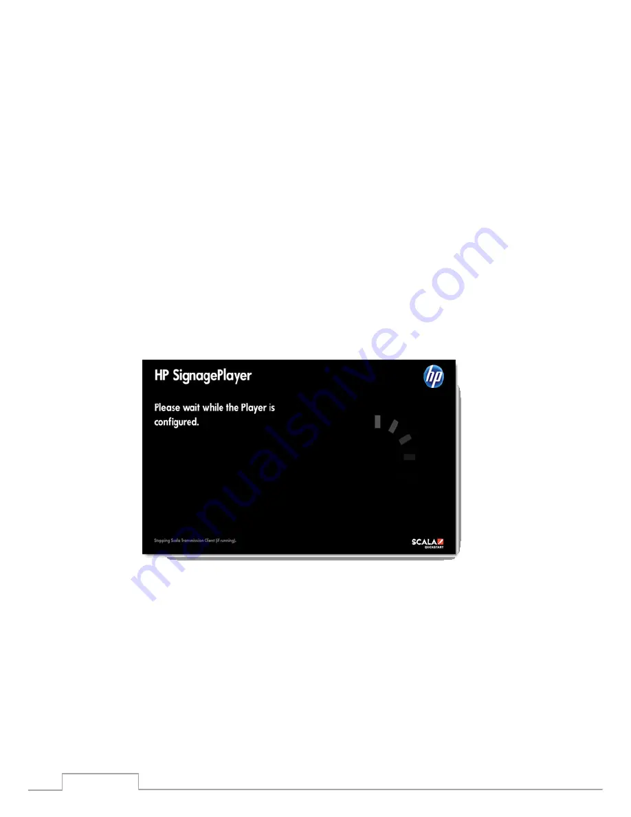 HP SignagePlayer mp8200 Getting Started Manual Download Page 27