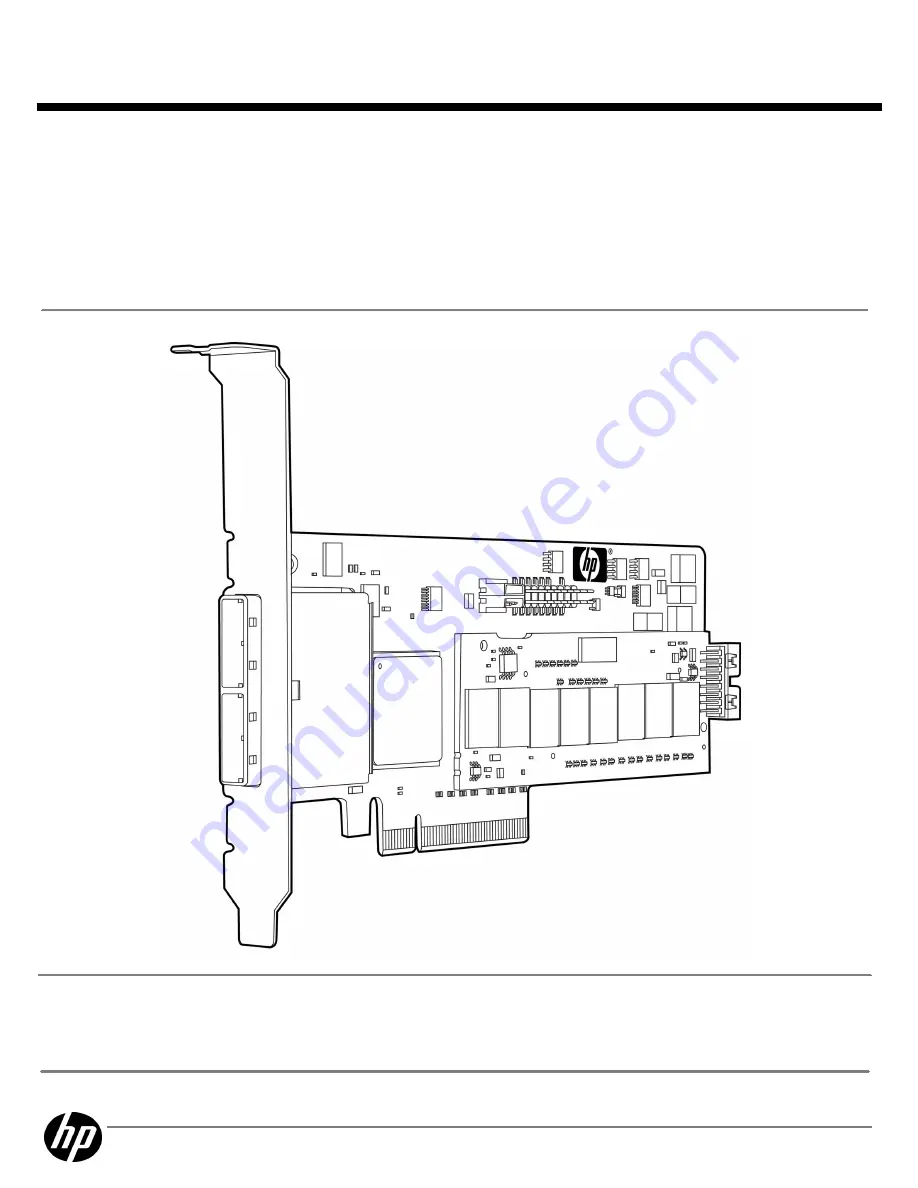 HP Smart Array E500 Controller Скачать руководство пользователя страница 1