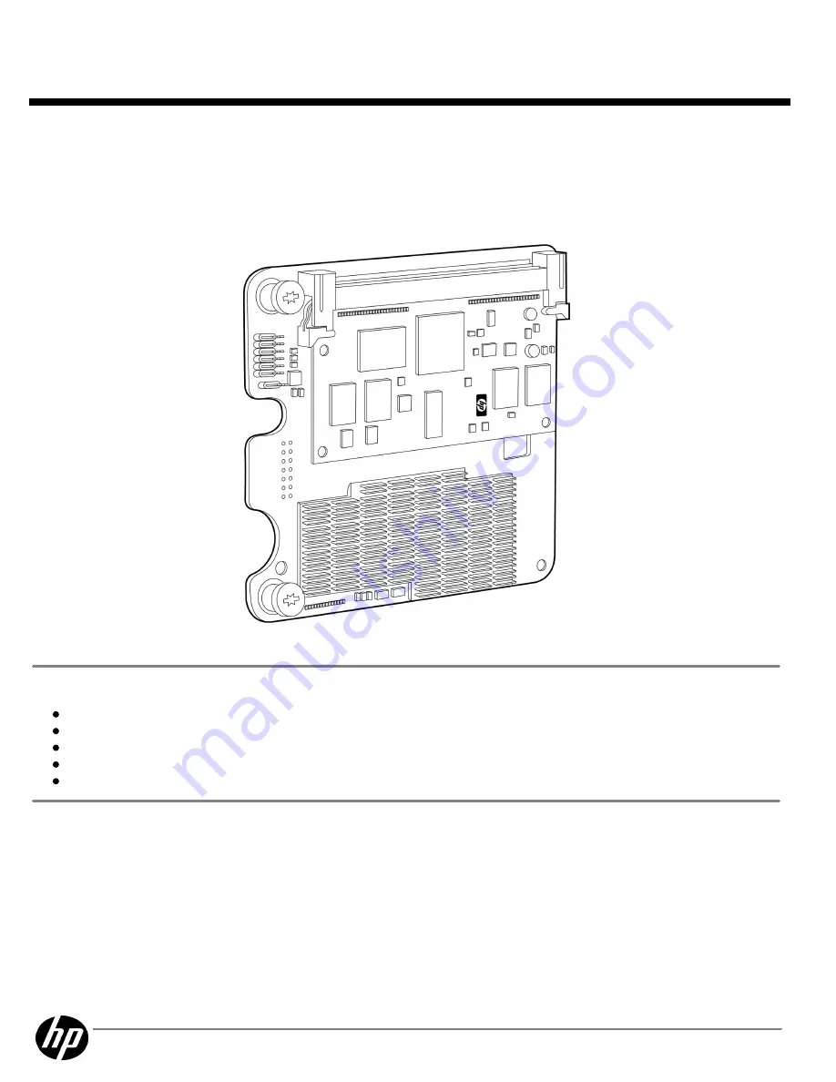 HP Smart Array P711m Скачать руководство пользователя страница 1