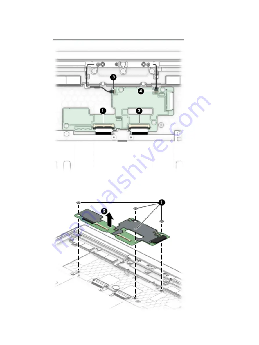 HP Spectre Folio Maintenance And Service Manual Download Page 43